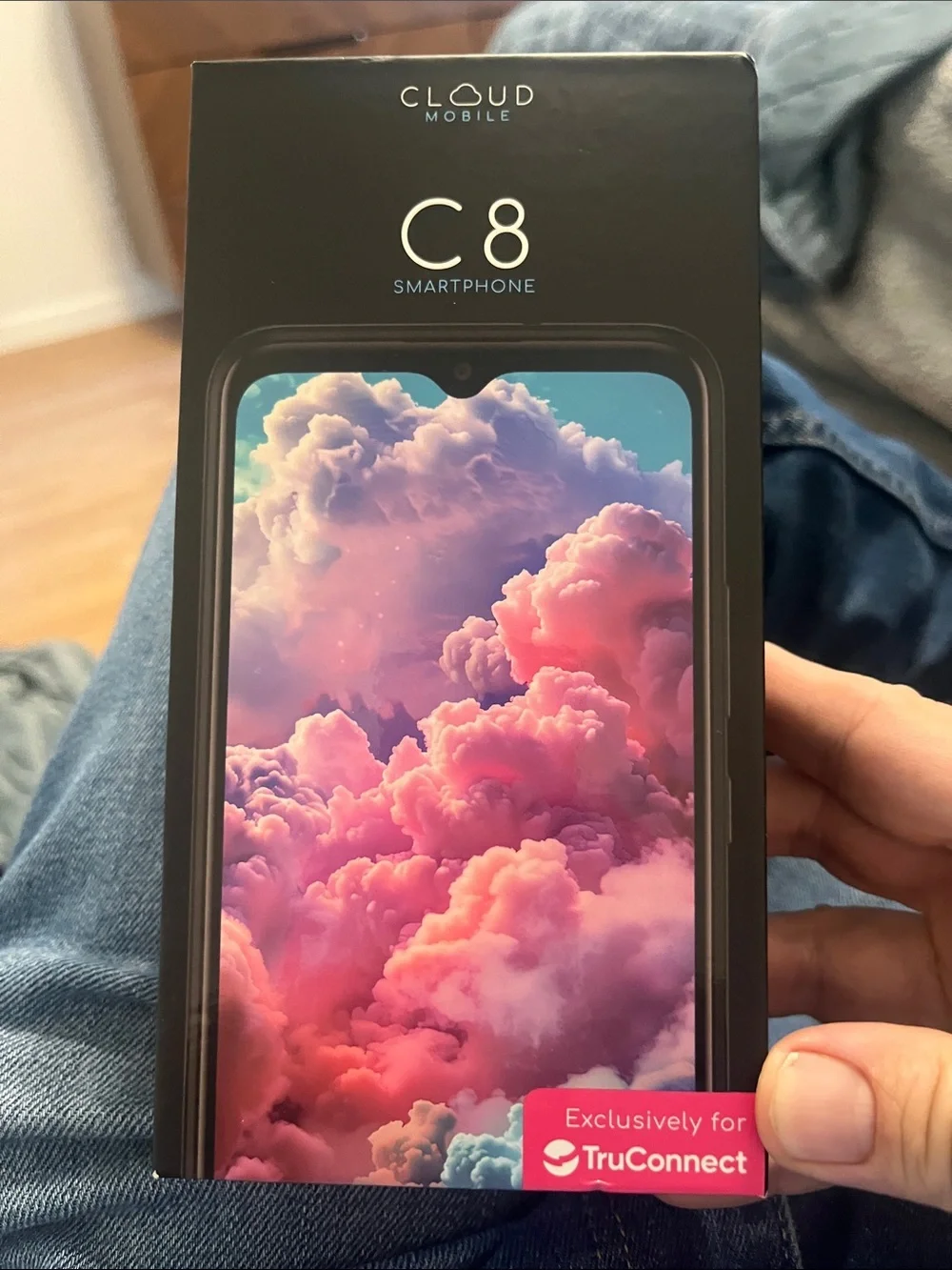 C8 Smartphone Box- Black (Exclusively for TruConnect) box(no phone)